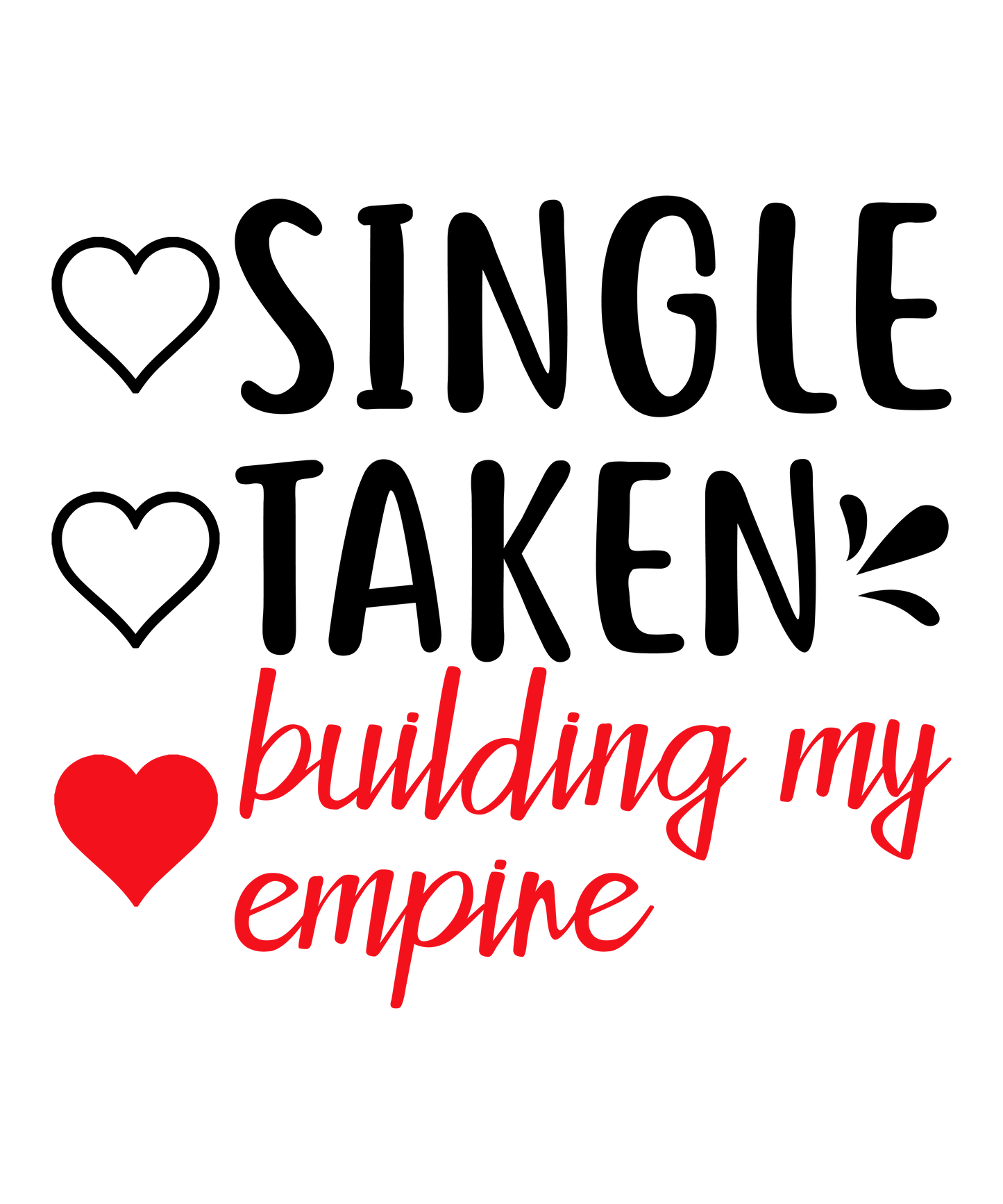 Single, Taken, Building my Empire