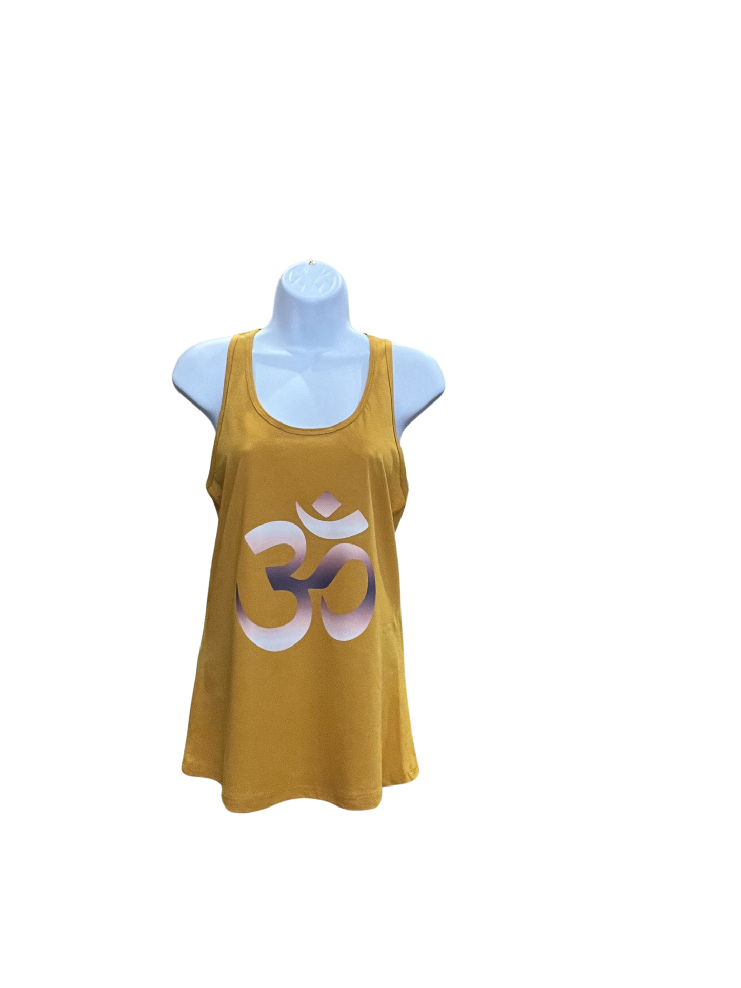 Ladies OM Symbol Racerback Tank Top - M