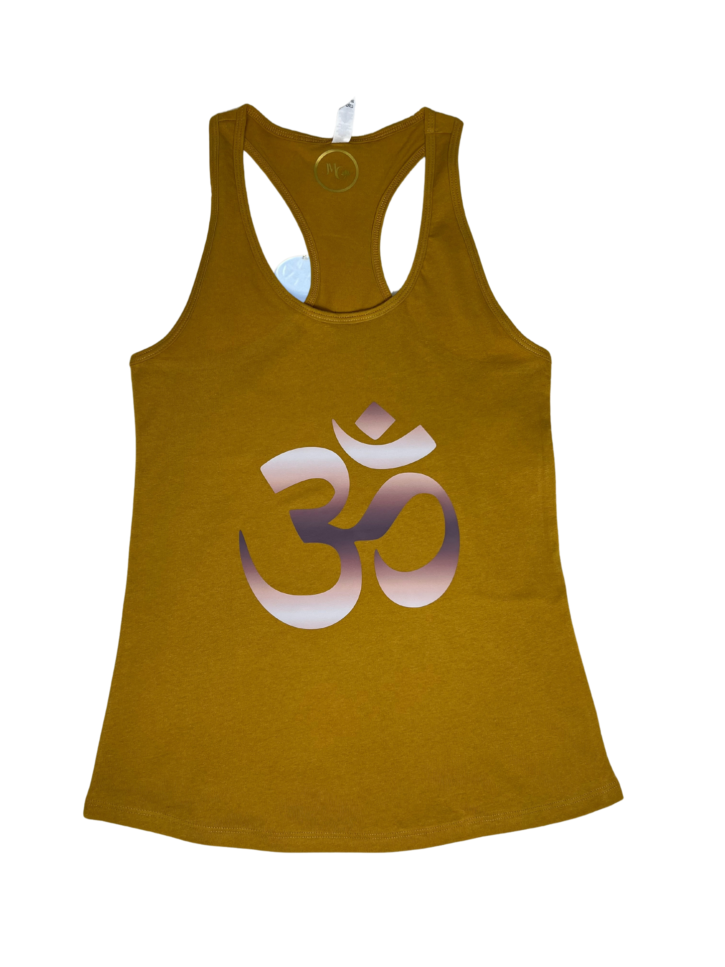 Ladies OM Symbol Racerback Tank Top - M