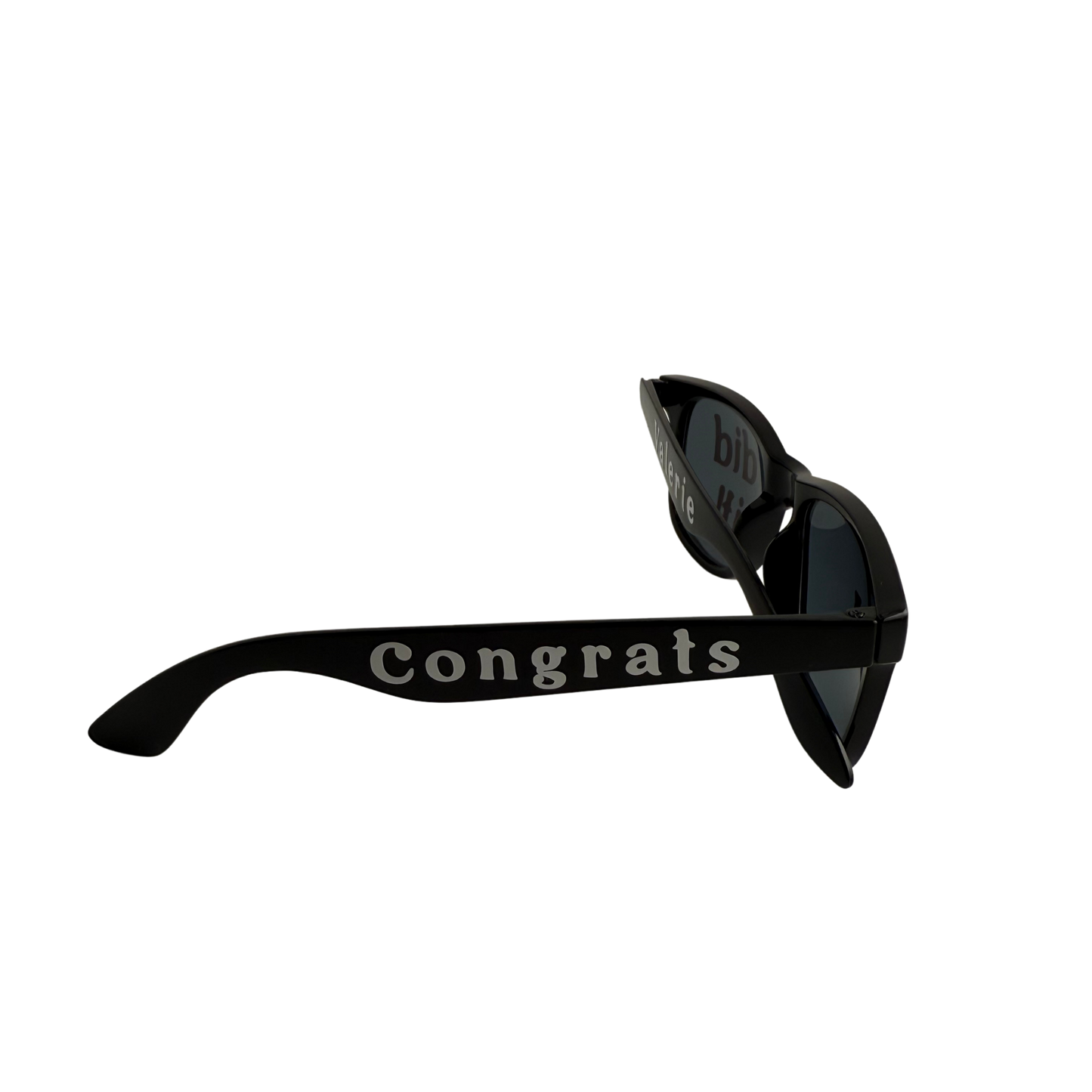 Personalized party sunglasses