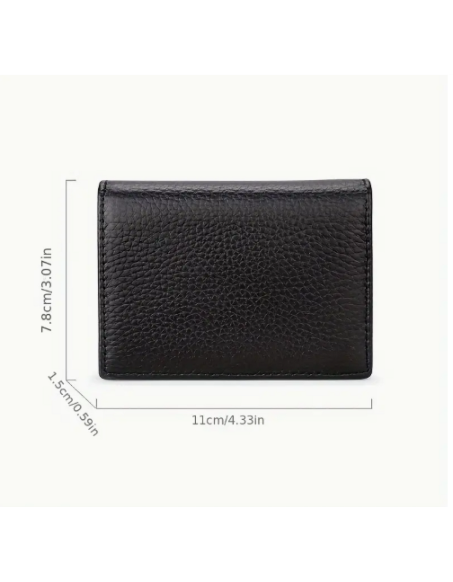 Personalized Premium Men’s Leather Business Card Holder