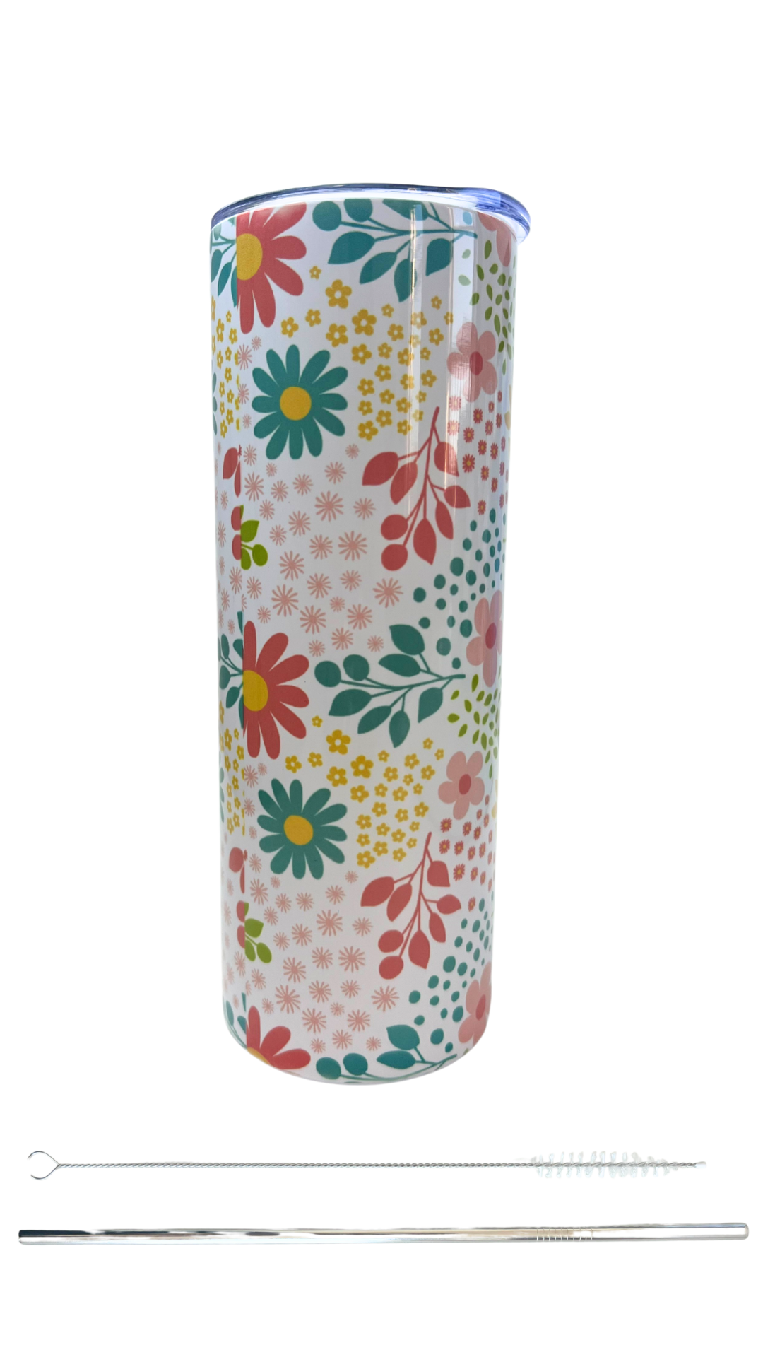 Hill flowers 20oz Skinny Tumbler