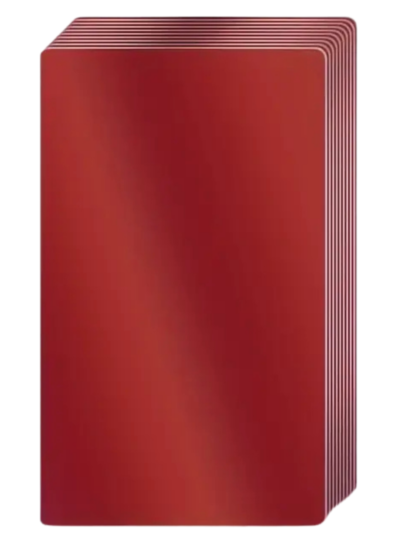 Custom Laser Engraved Metal Business Card