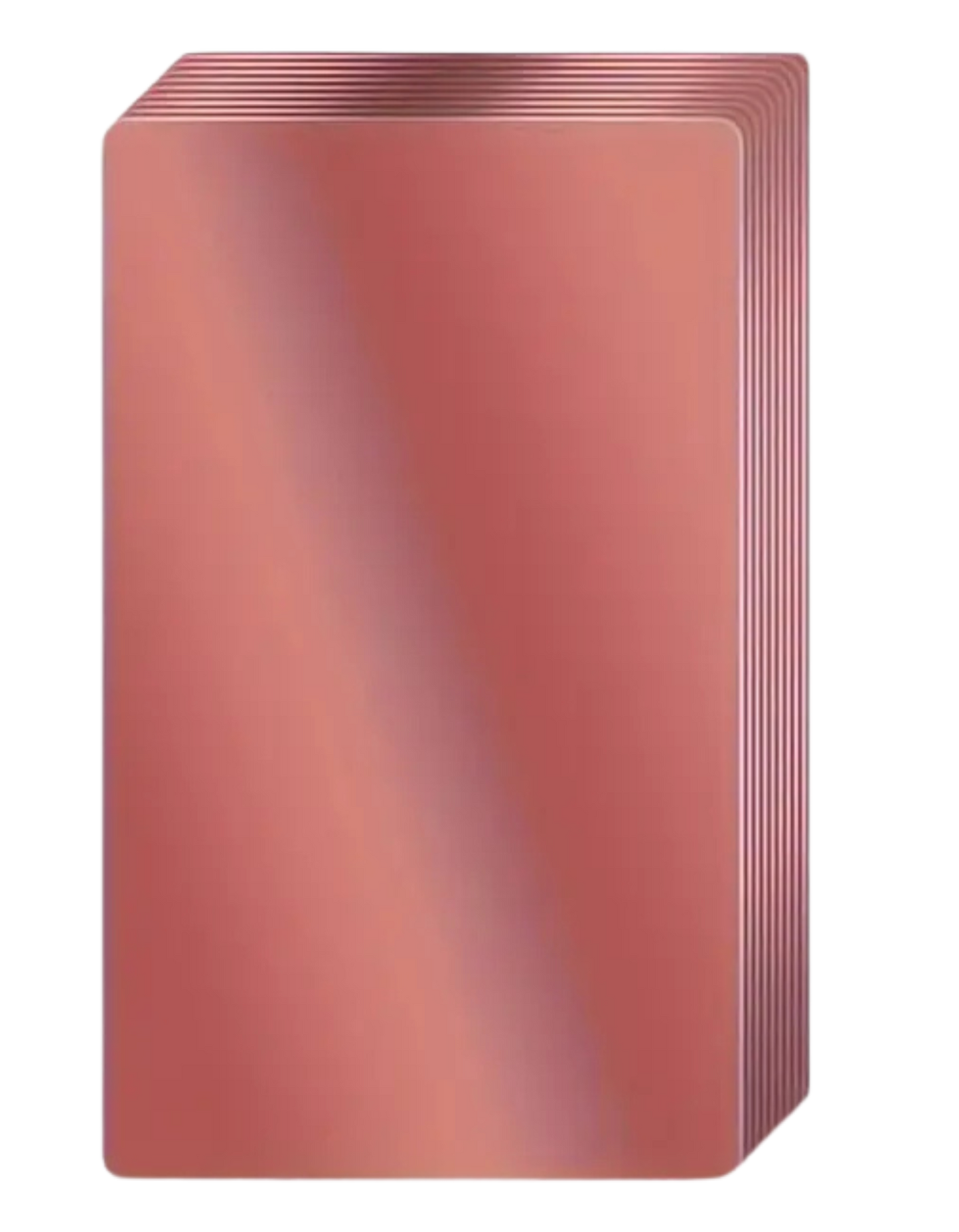 Custom Laser Engraved Metal Business Card