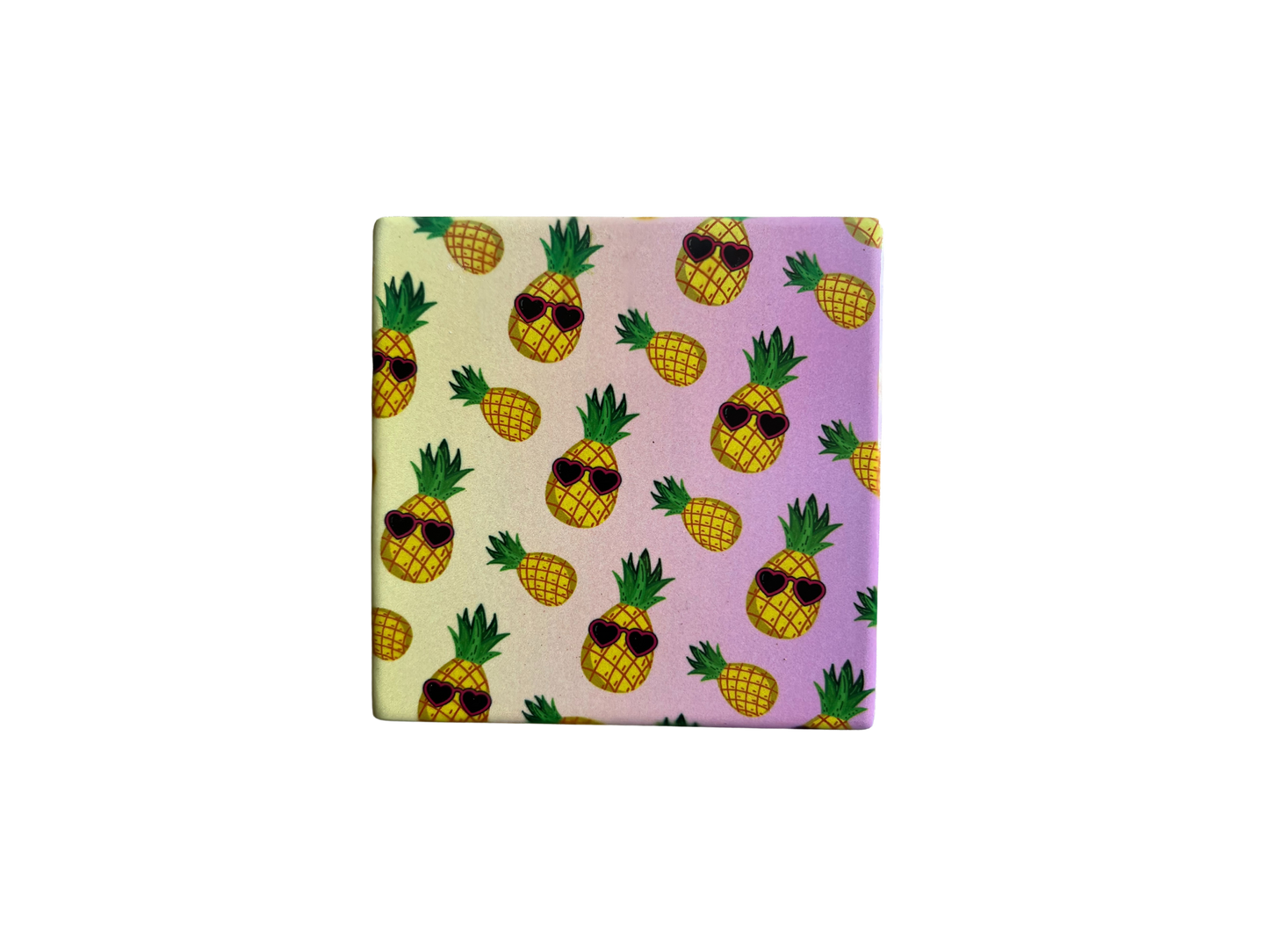 Hello Summer Square Coasters 4PK