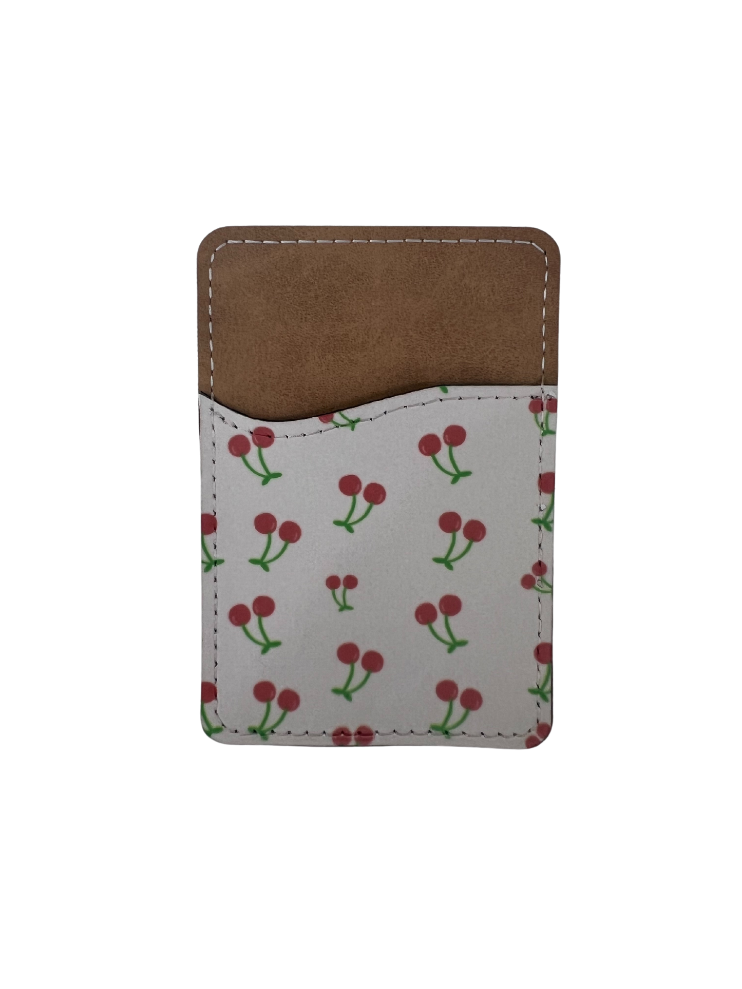 Les Cerises Phone Wallet - PU Leather Card Holder
