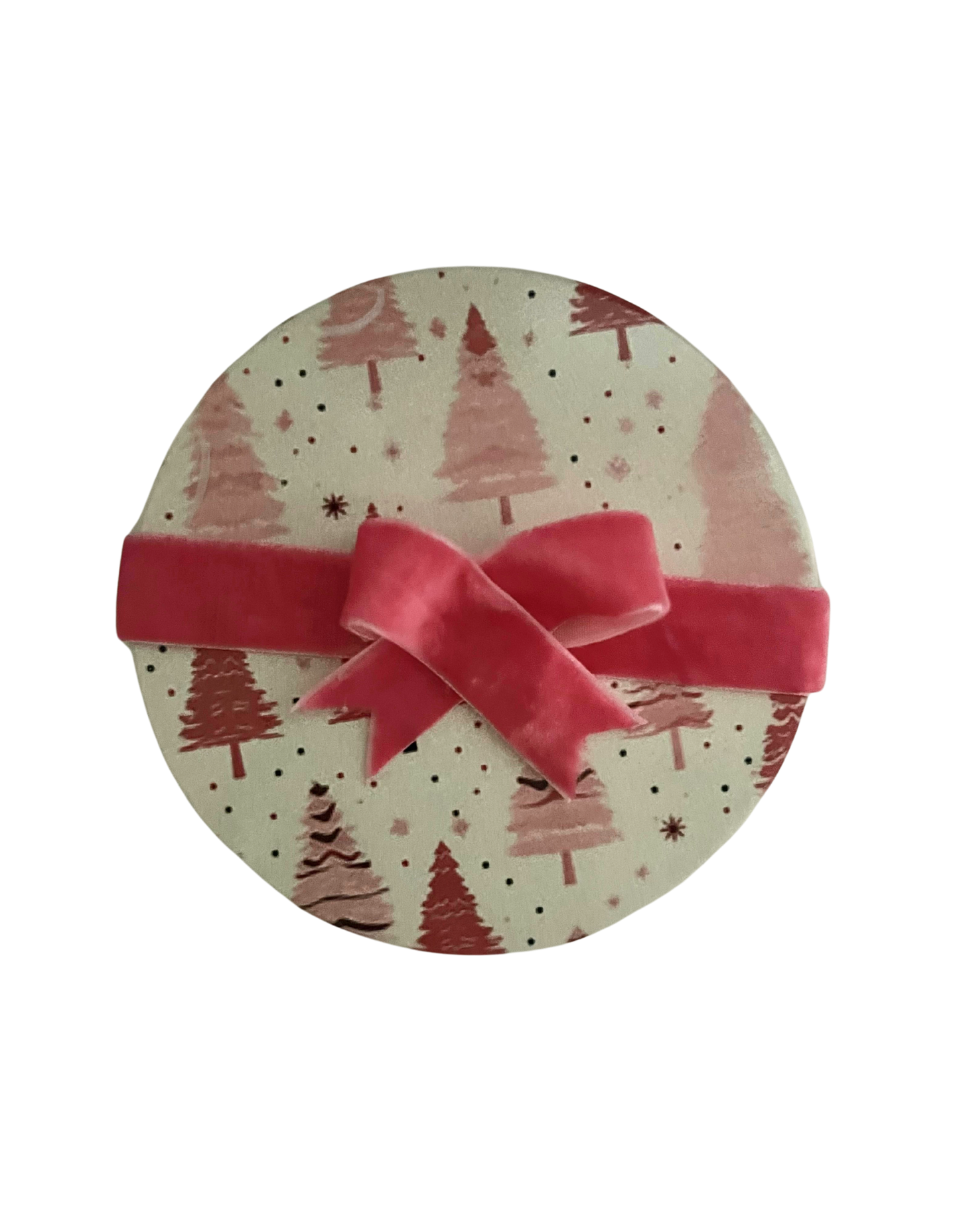 Christmas round coasters 4PK