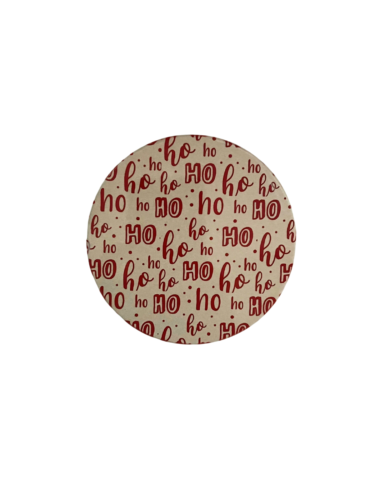 Christmas round coasters 4PK