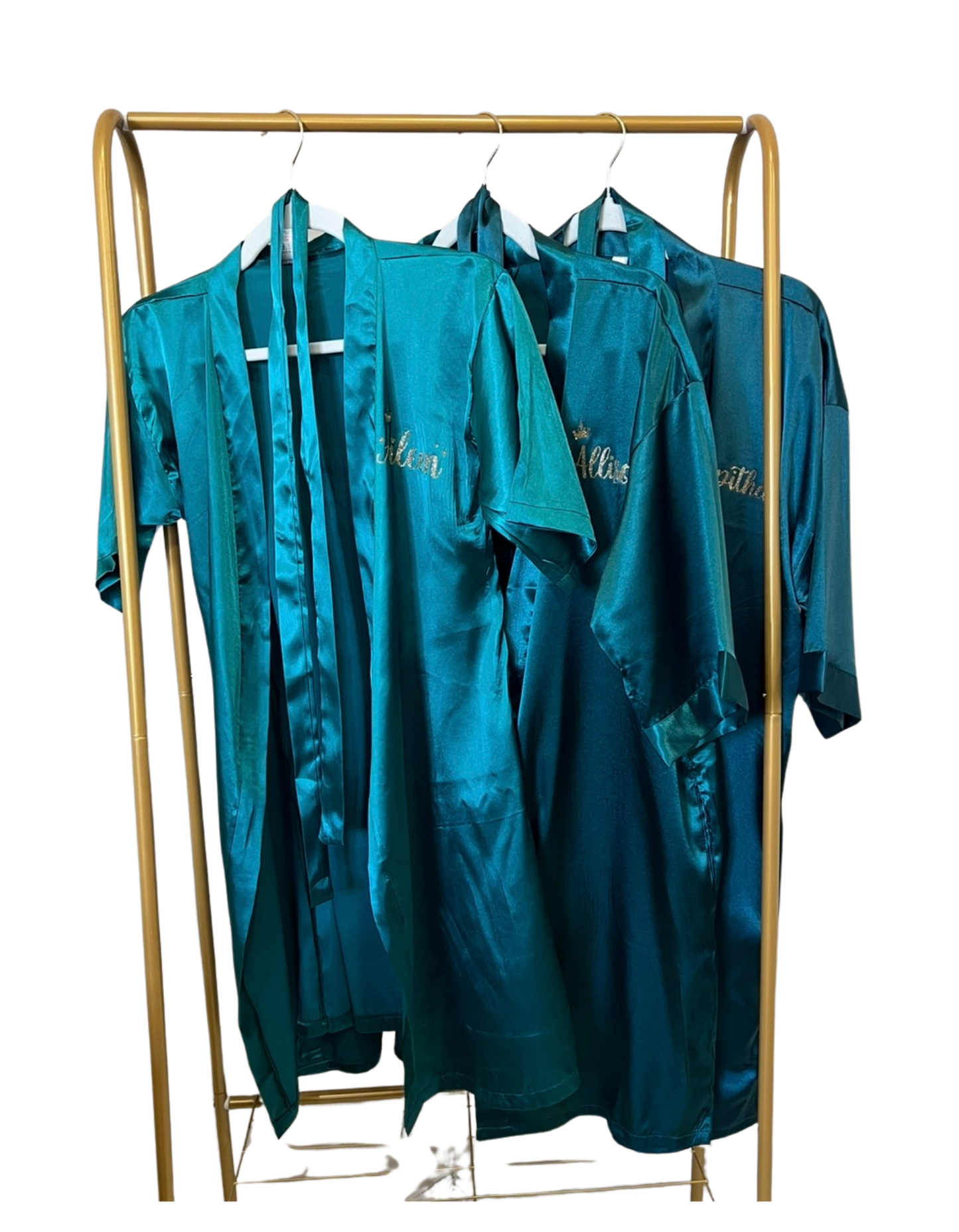 Custom Satin Robe – Quinceañera & Sweet 16