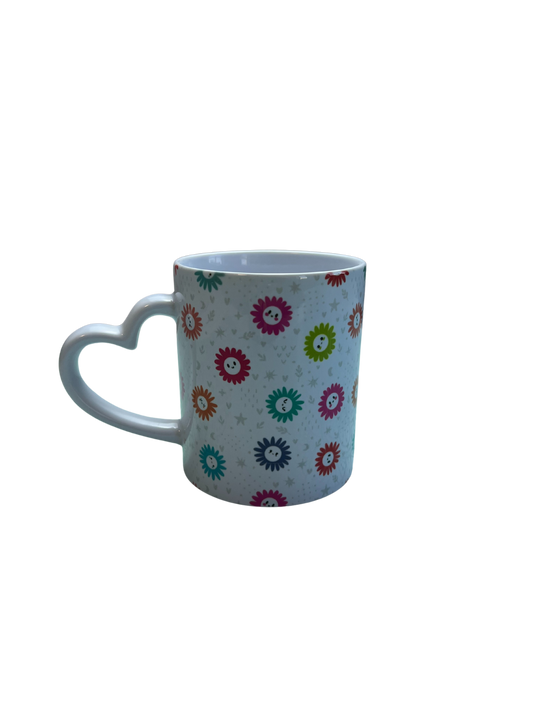 Flower Power 11oz Coffee Cup