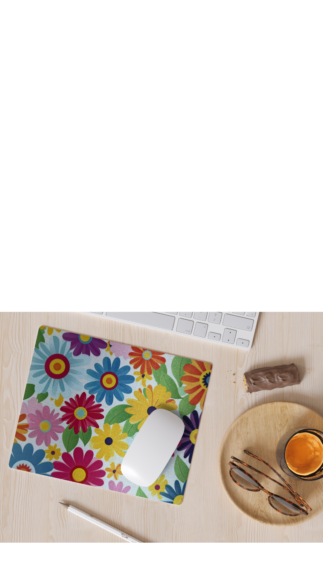 Floral Mouse pads