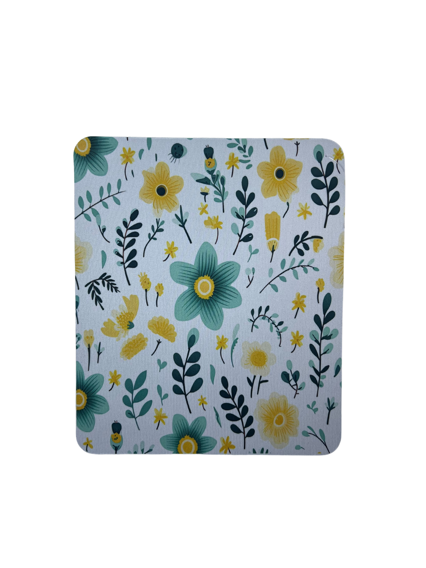 Greenery and Flowers Mouse pads
