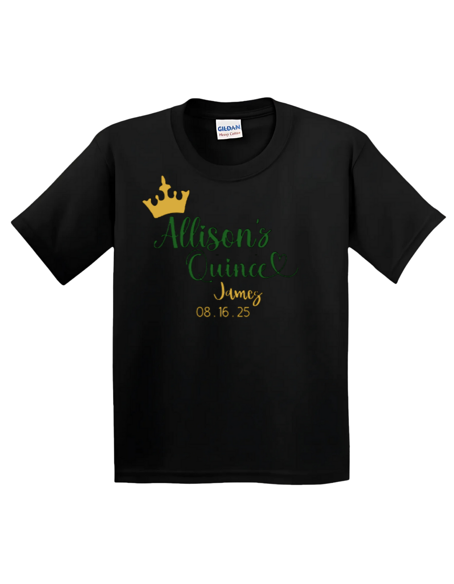 Custom Quinceañera and Sweet Sixteen T-Shirts 👑✨