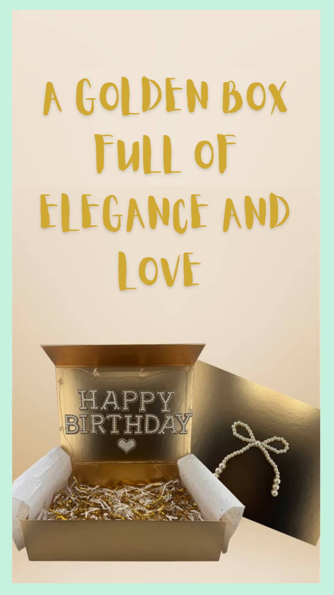 Personalized Happy Birthday Box