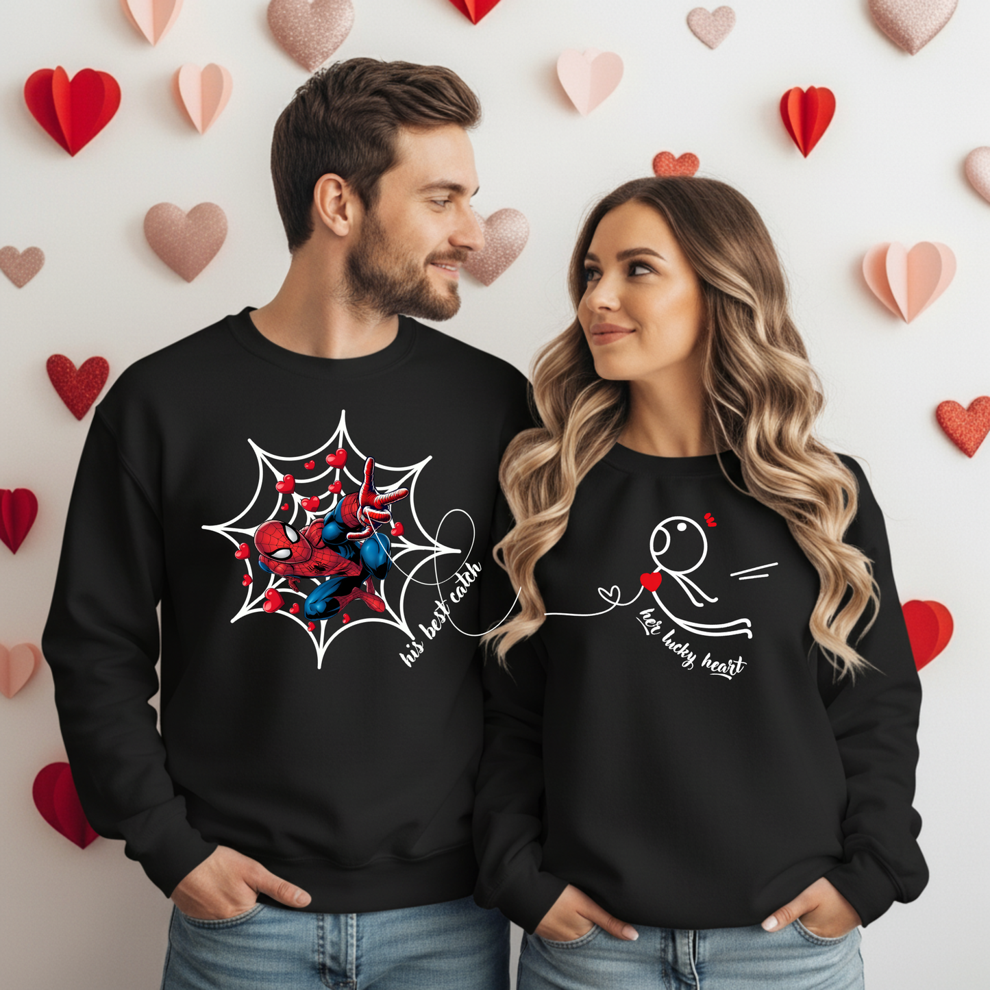 Matching Couples Sweatshirts 2pc.