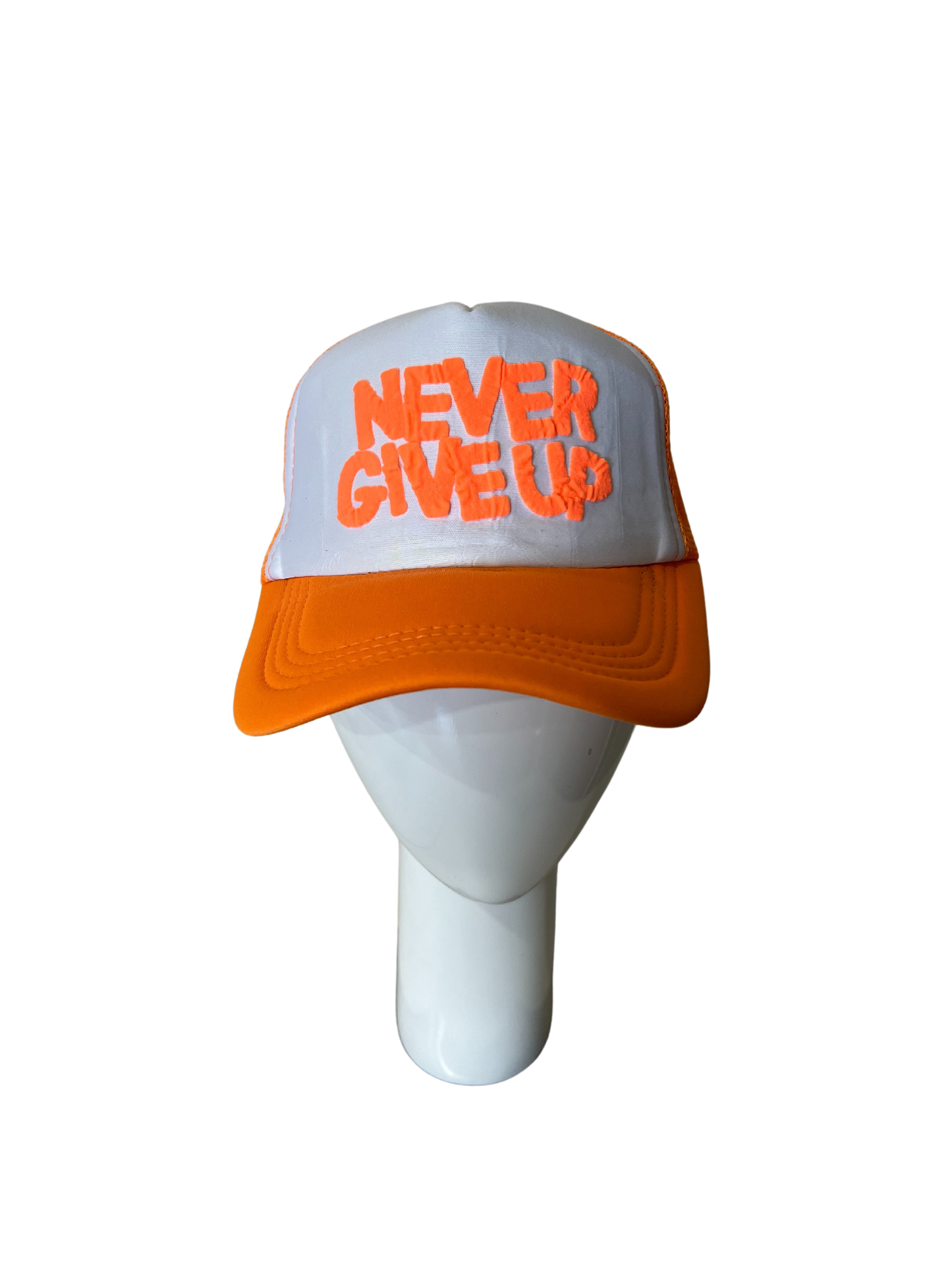 Gorras de camionero con diseño 3D "Nunca te rindas"